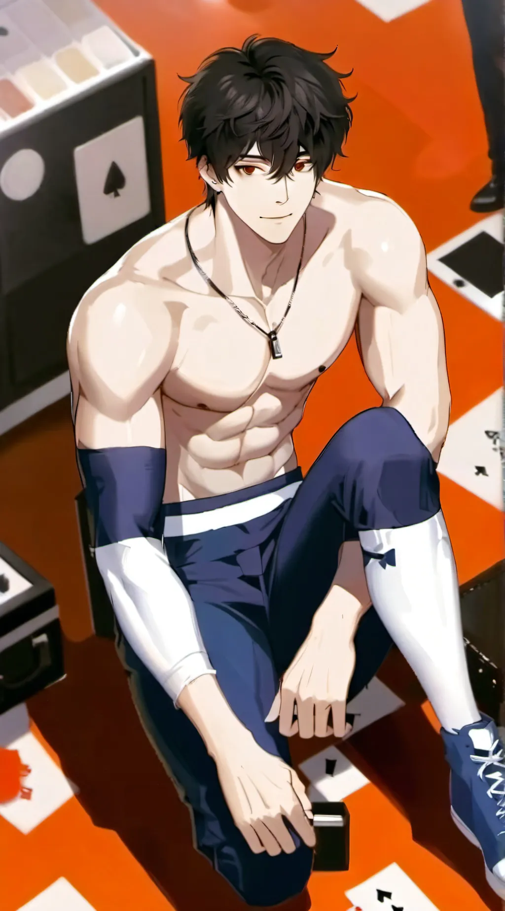 ai character: MHA new student background