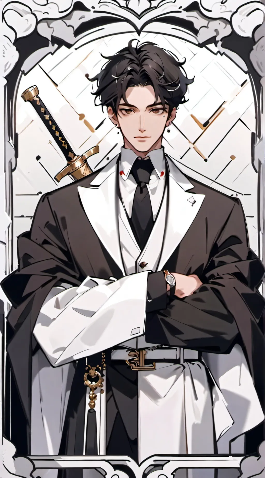 ai character: 🔪《amir》🔪 background