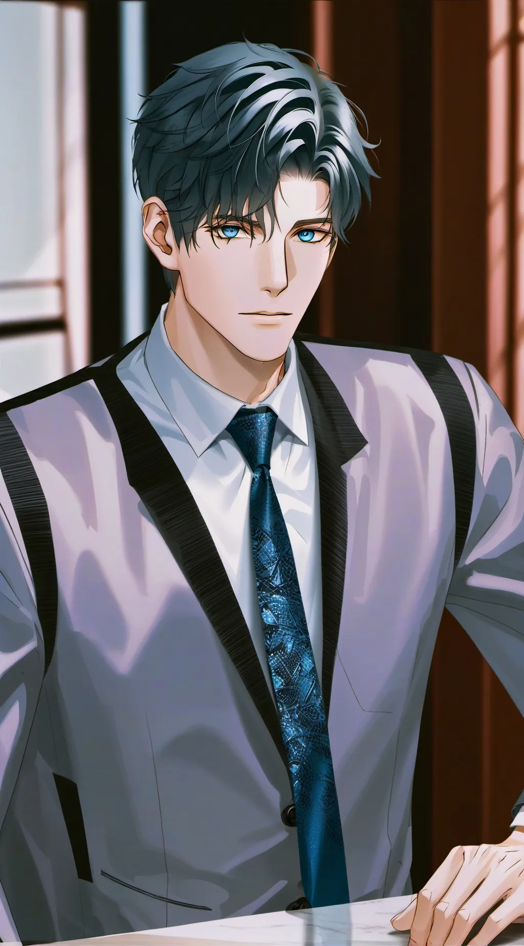 ai character: Zion background