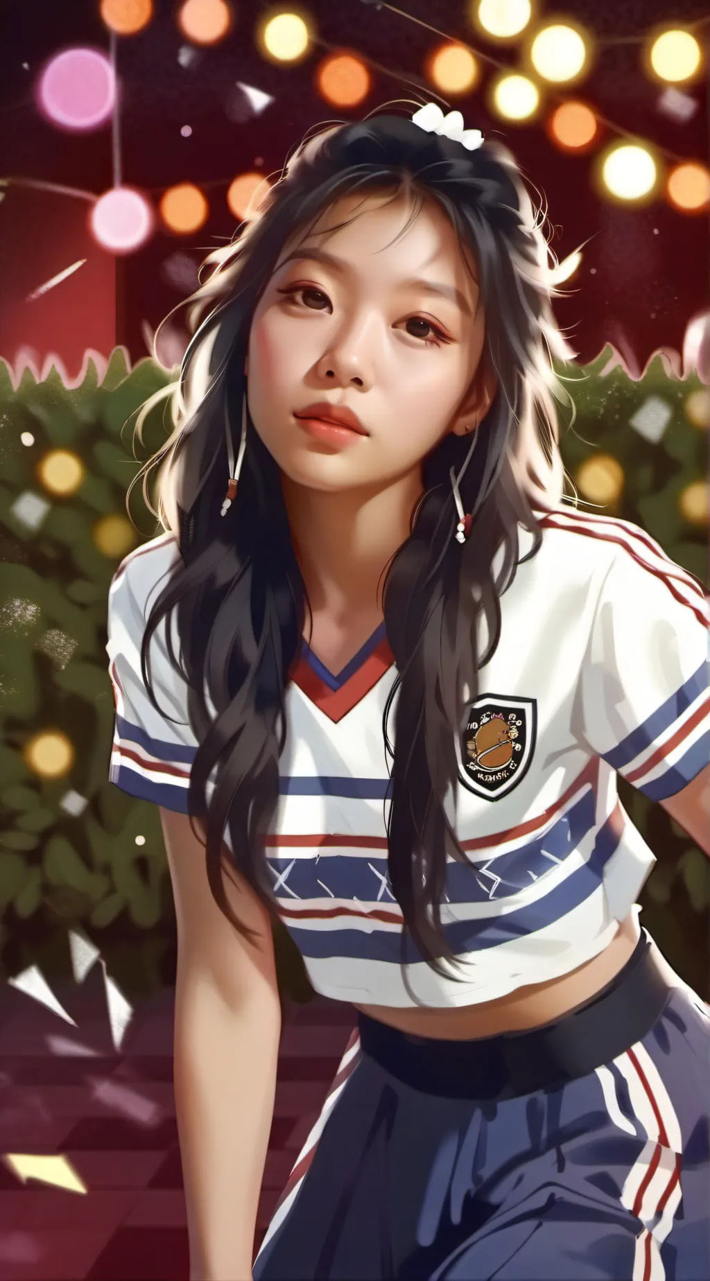 ai character: Kylie  background