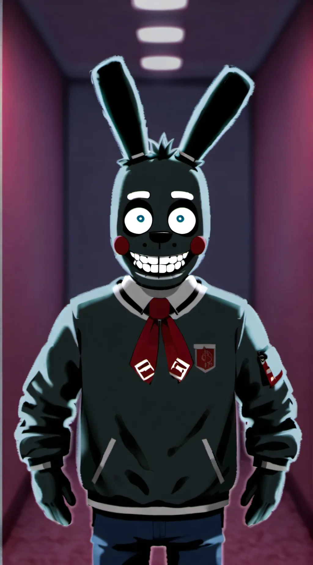 ai character: bon background