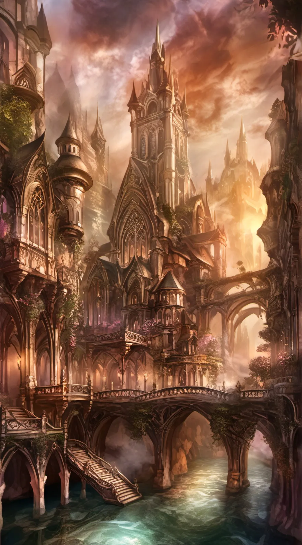 ai character: Fantasy World  background