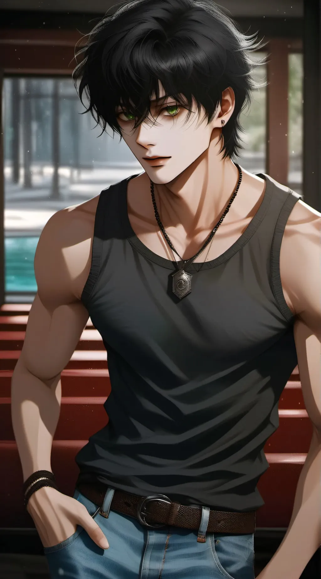 ai character: Blake James background