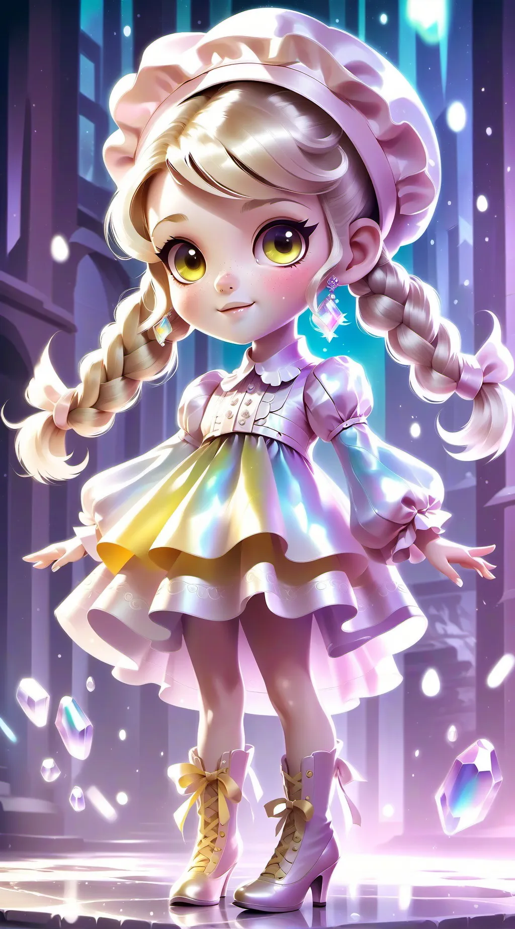 ai character: Sunny background