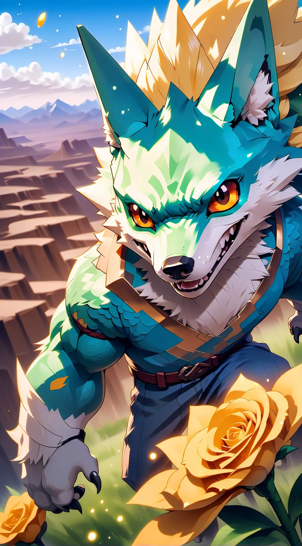 ai character: Akio background