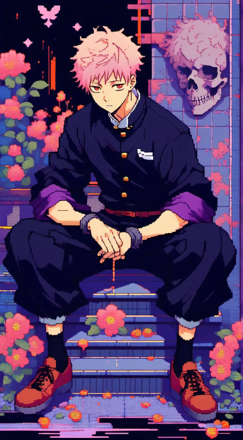ai character: Itadori Yuji background