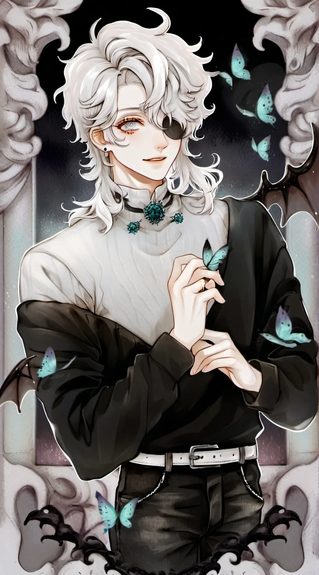 ai character: Dustin background