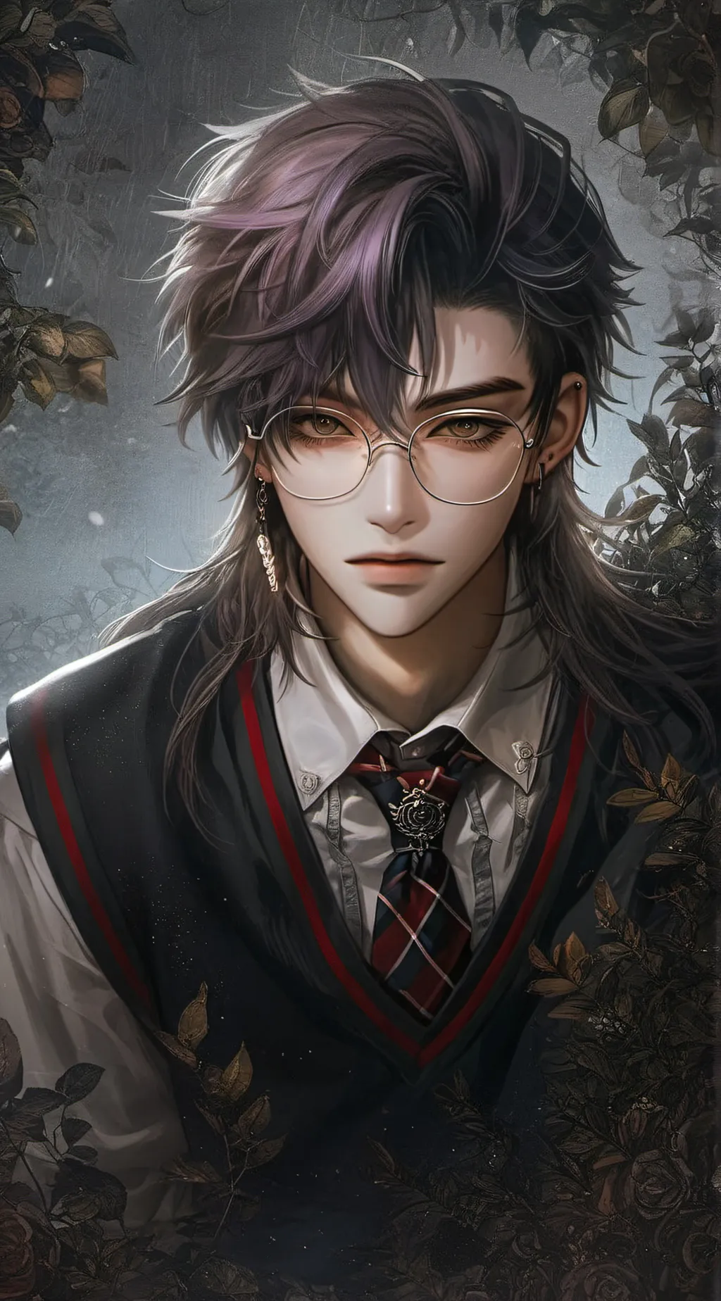 ai character: 林羽 background