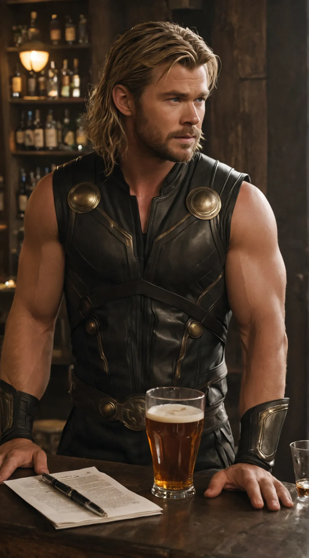 ai character: Thor Odinson background