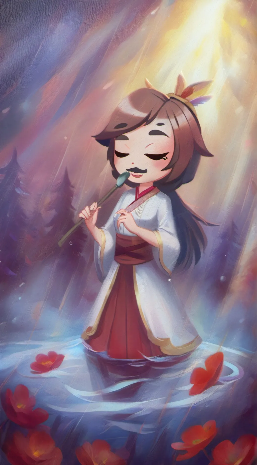 ai character: Household rules background