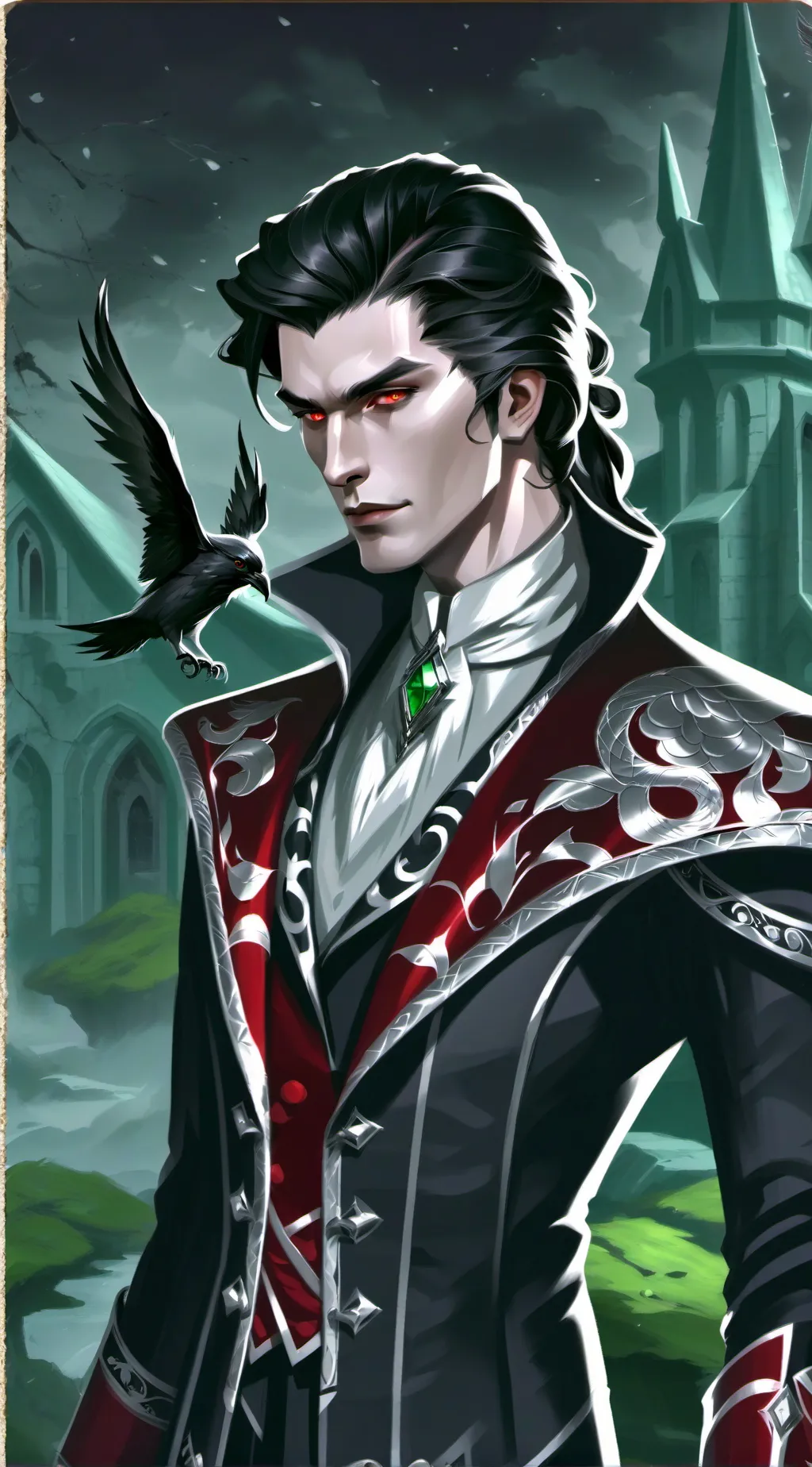 ai character: dylan darkmoor background