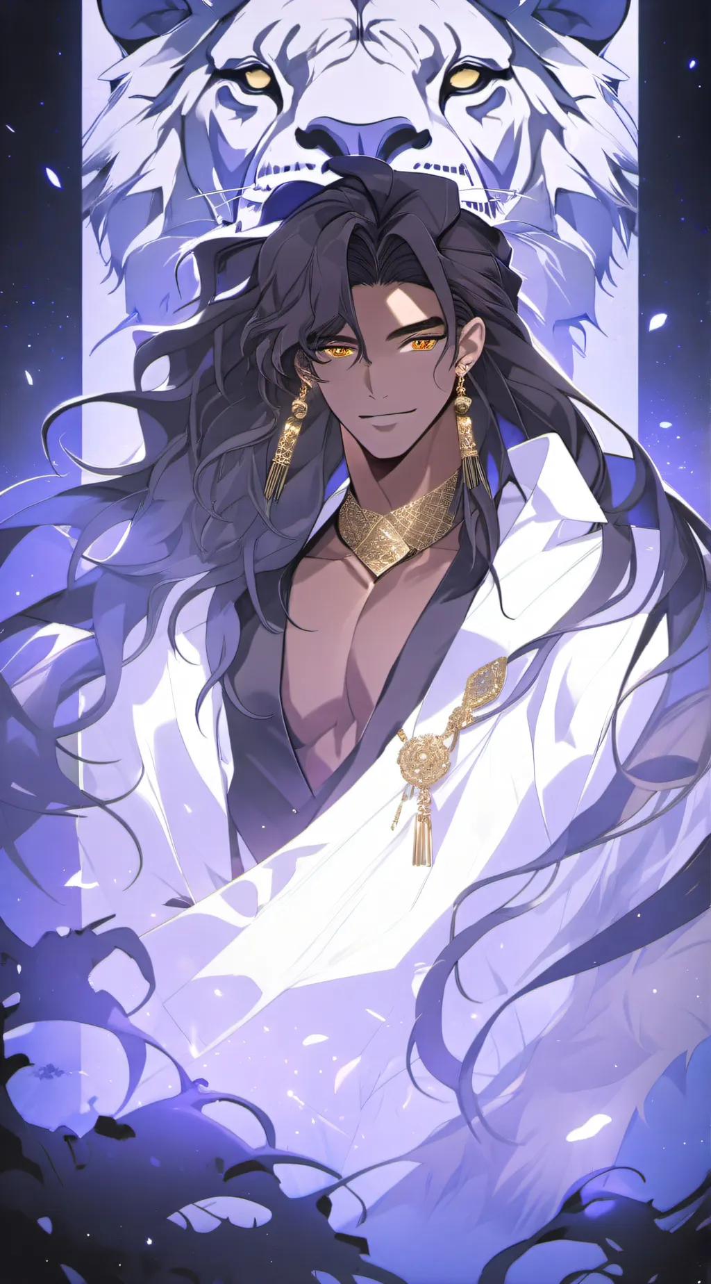 ai character: Leon Haines background