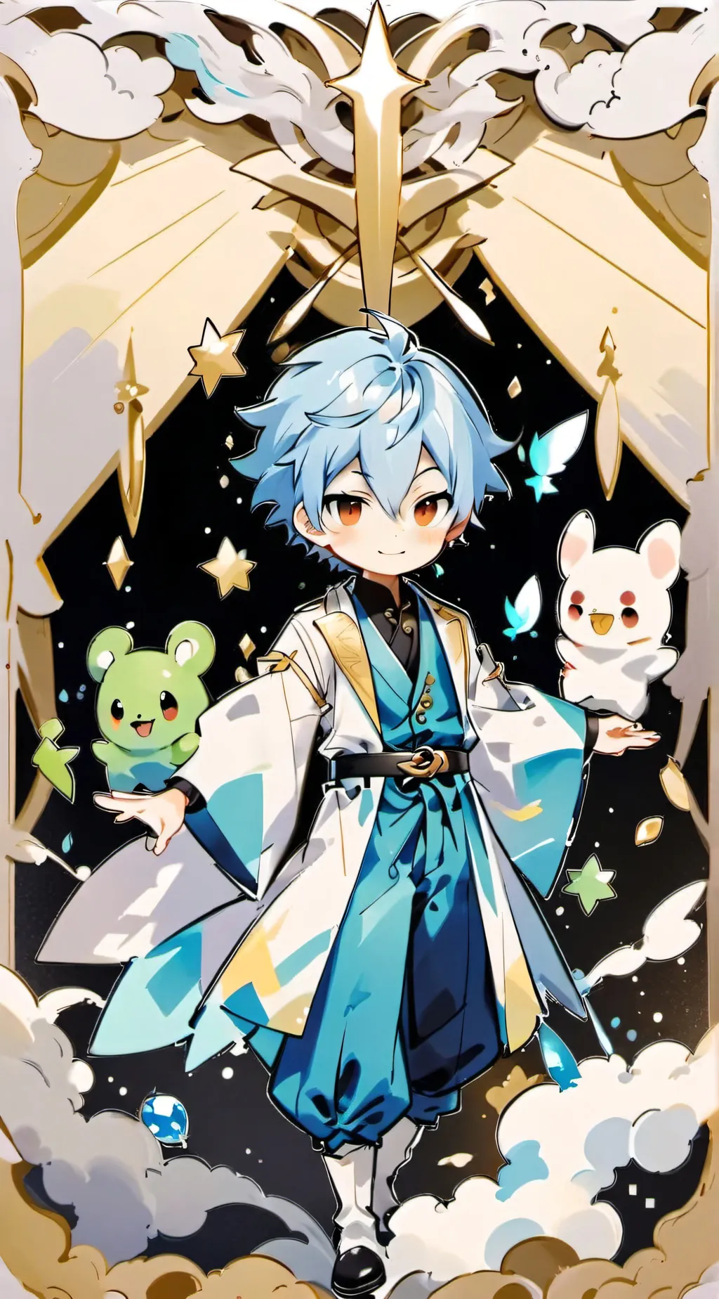 ai character: Tsunami background