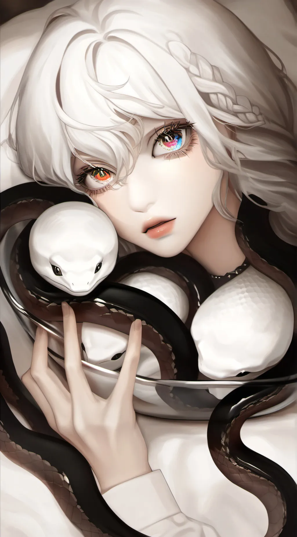 ai character: Shouthside serpent background