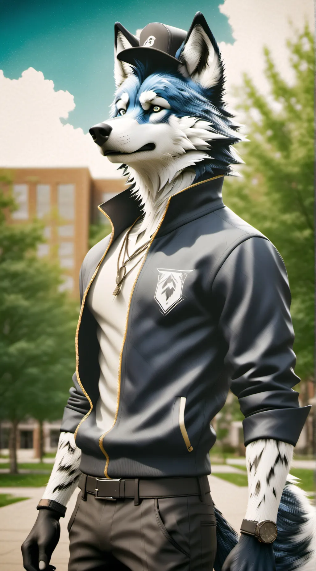 ai character: Magic Notebook background