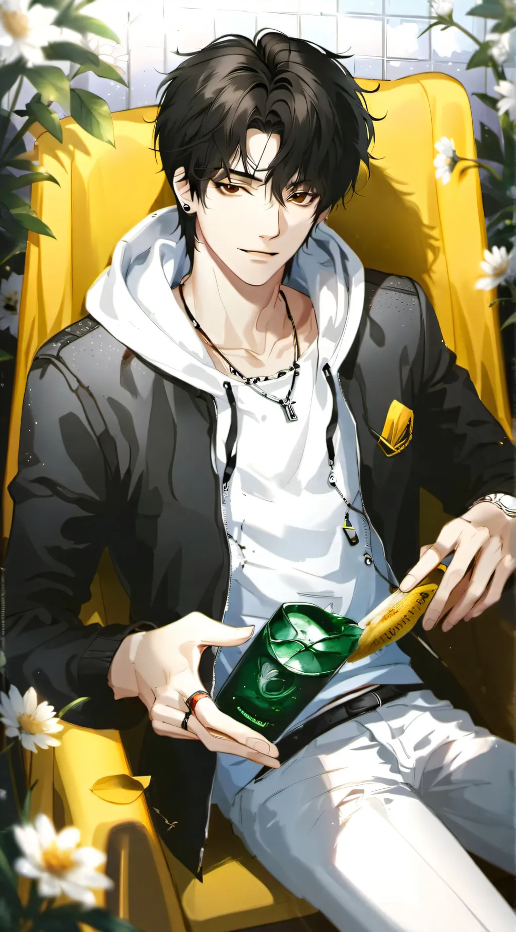 ai character: blake background