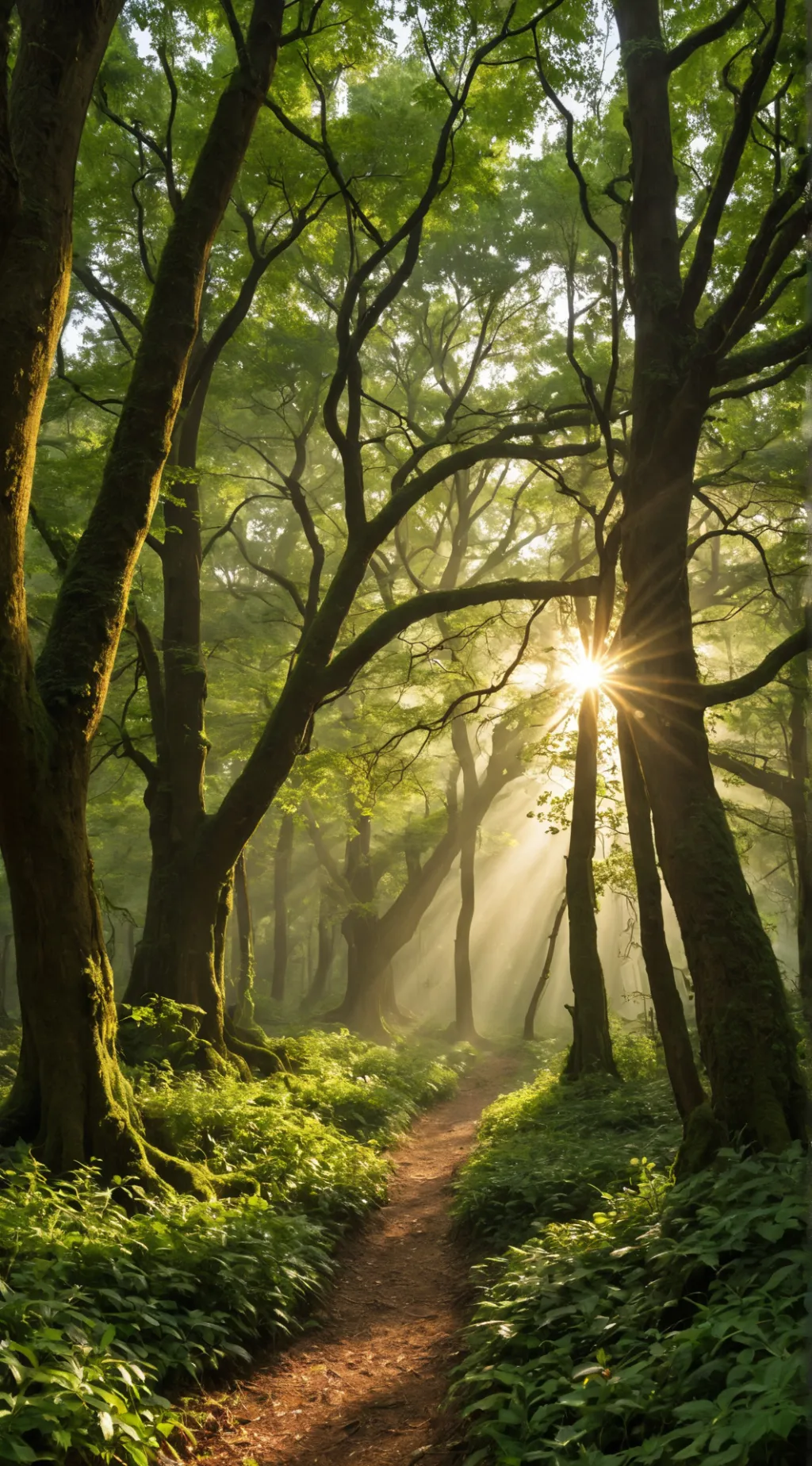 ai character: The foreverforest background