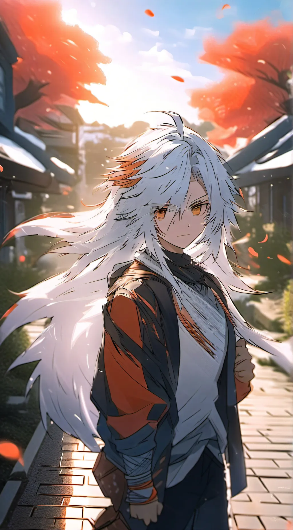 ai character: Starlia Miyazaki  background
