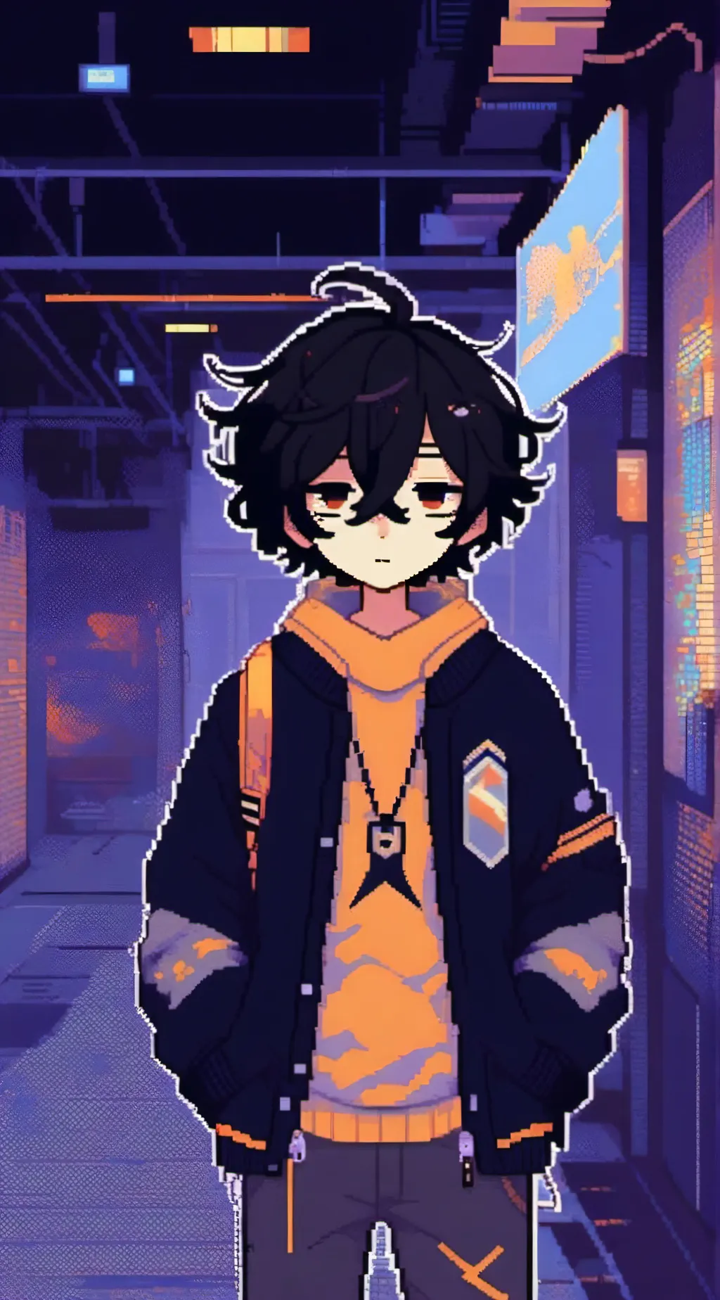 ai character: zeyn syre  background