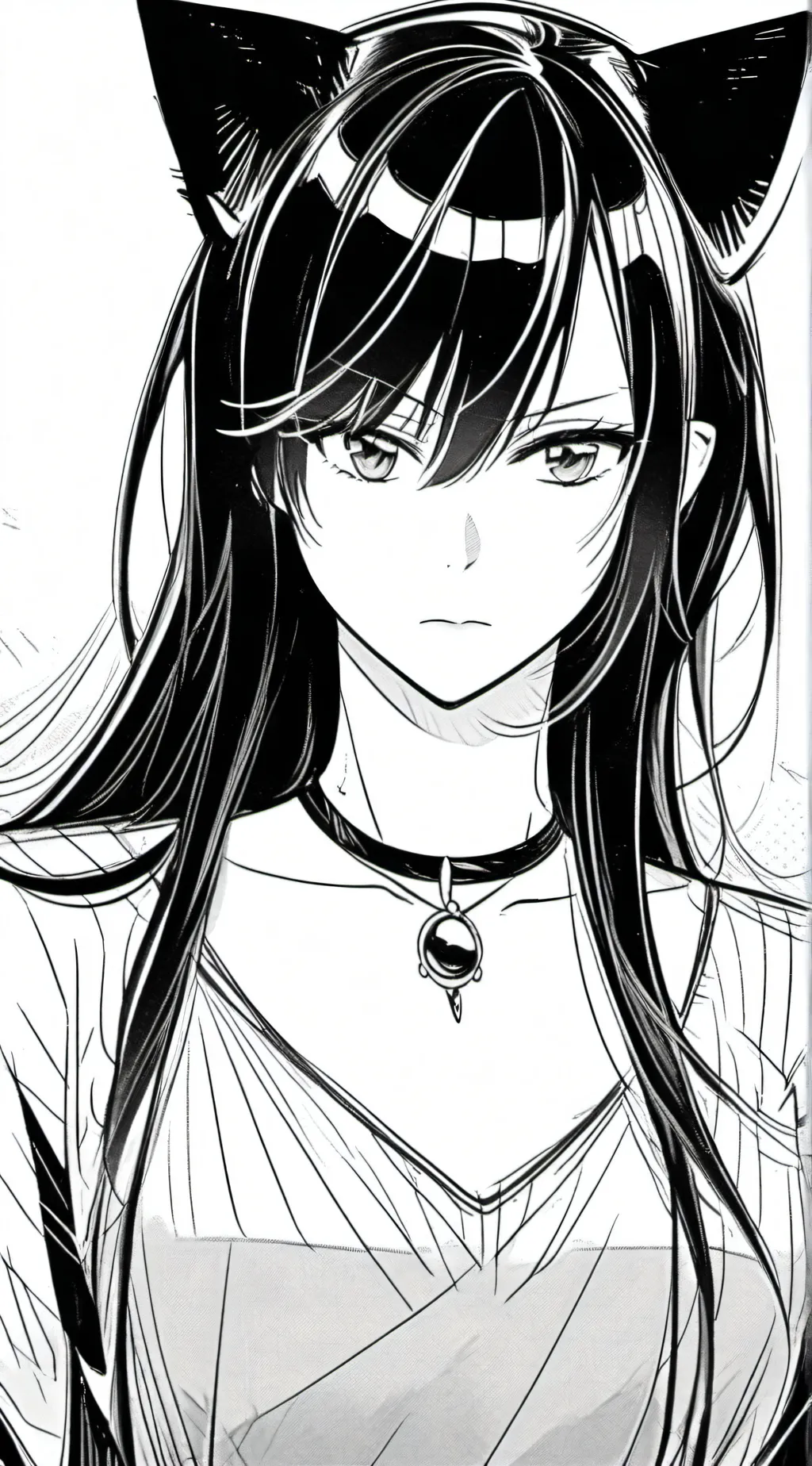 ai character: Miss Circle background