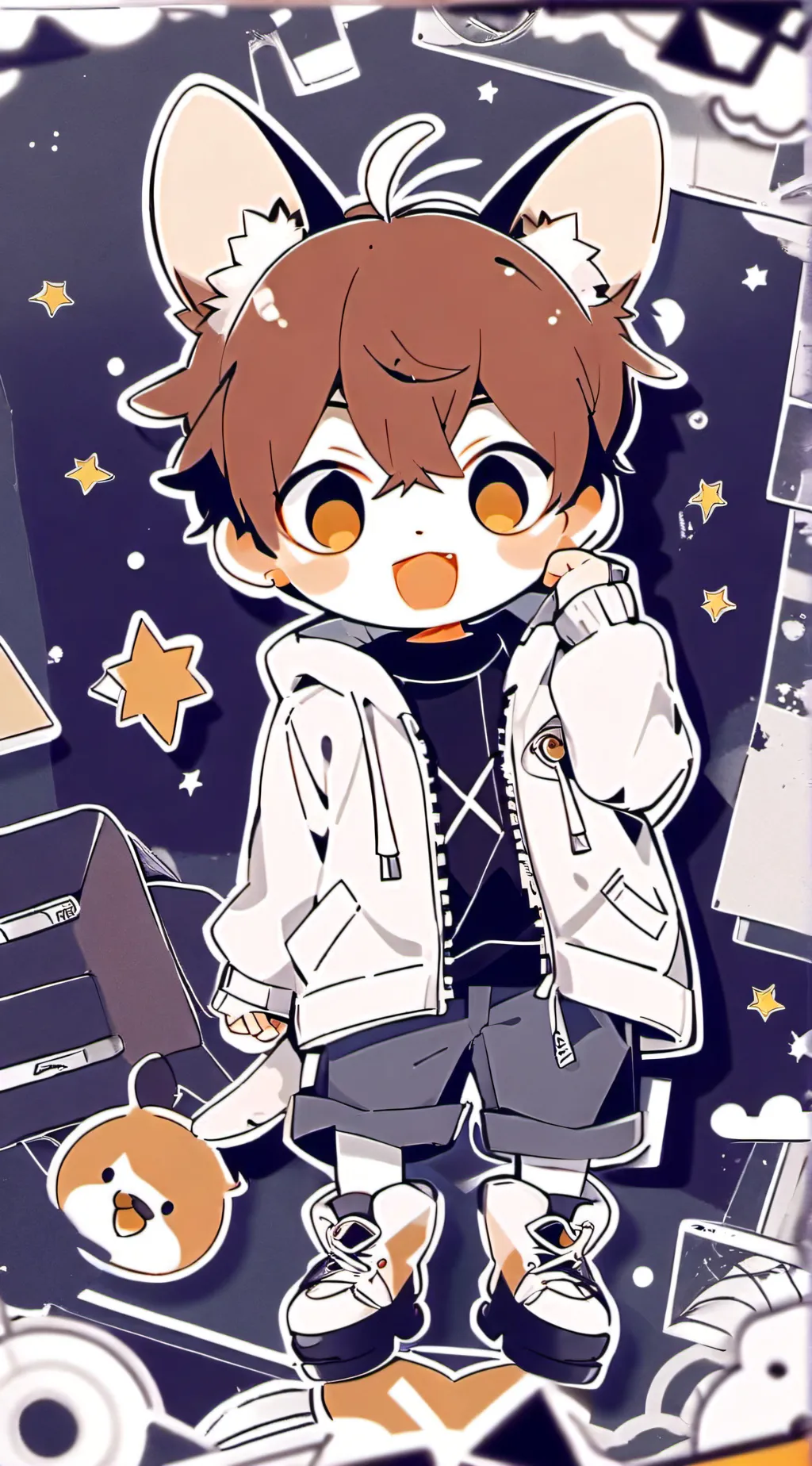 ai character: Chev background