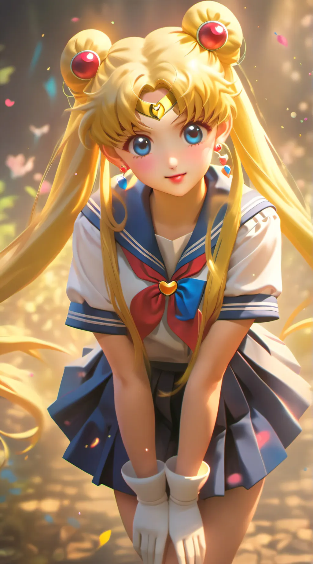 ai character: Sailor Moon(Anime) background