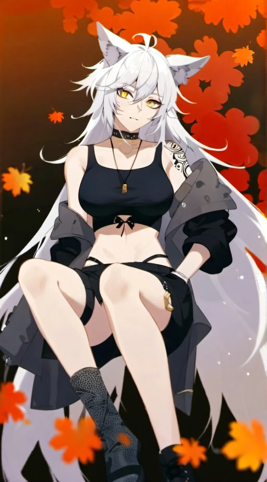 ai character: Kiu  background