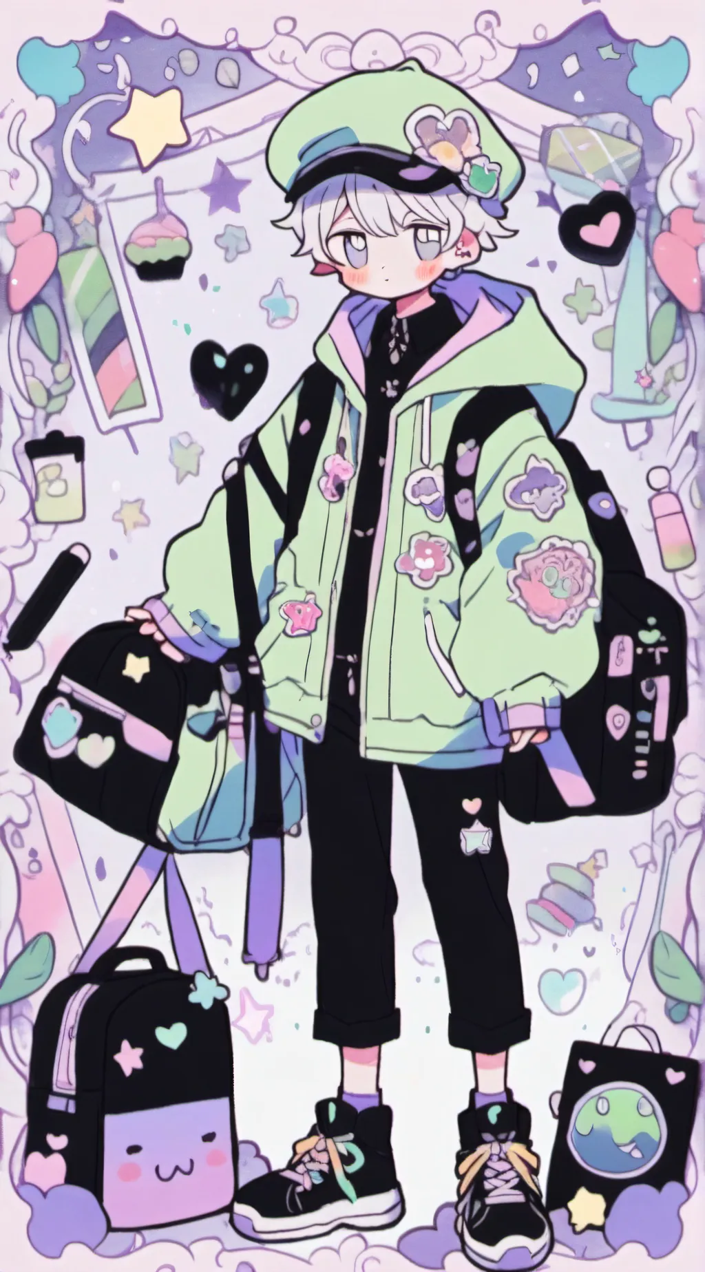 ai character: Daddy background