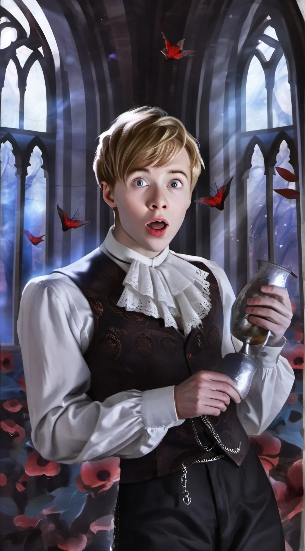 ai character: Sam Golbach background