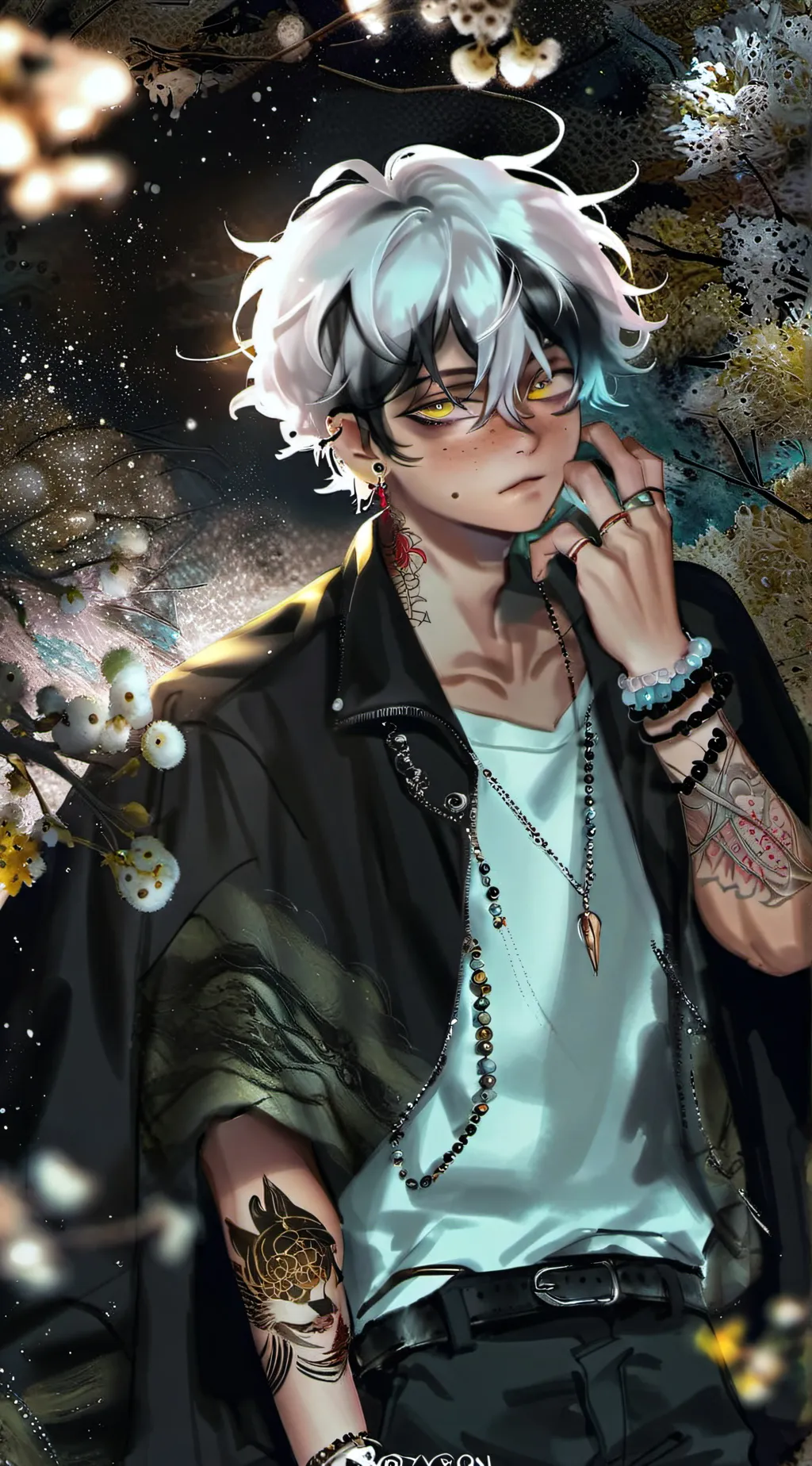 ai character: Sujin Park background