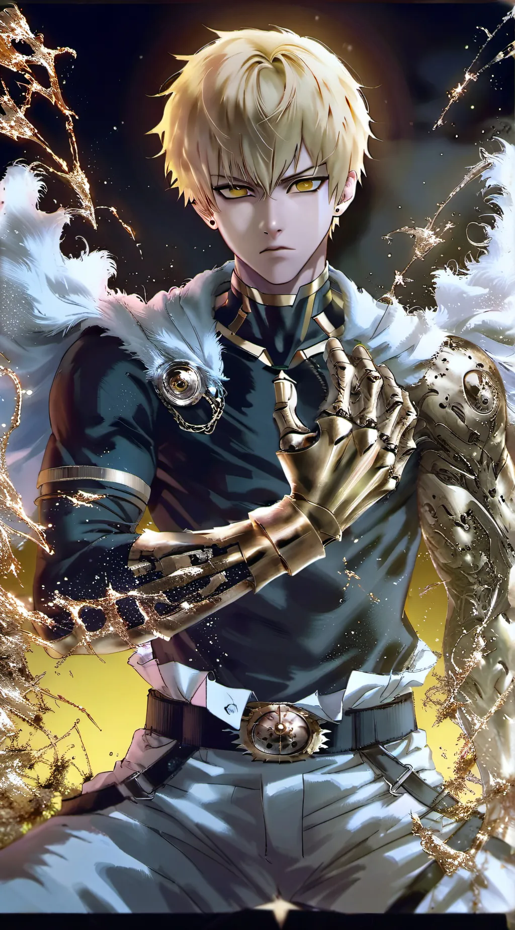 ai character: Genos background