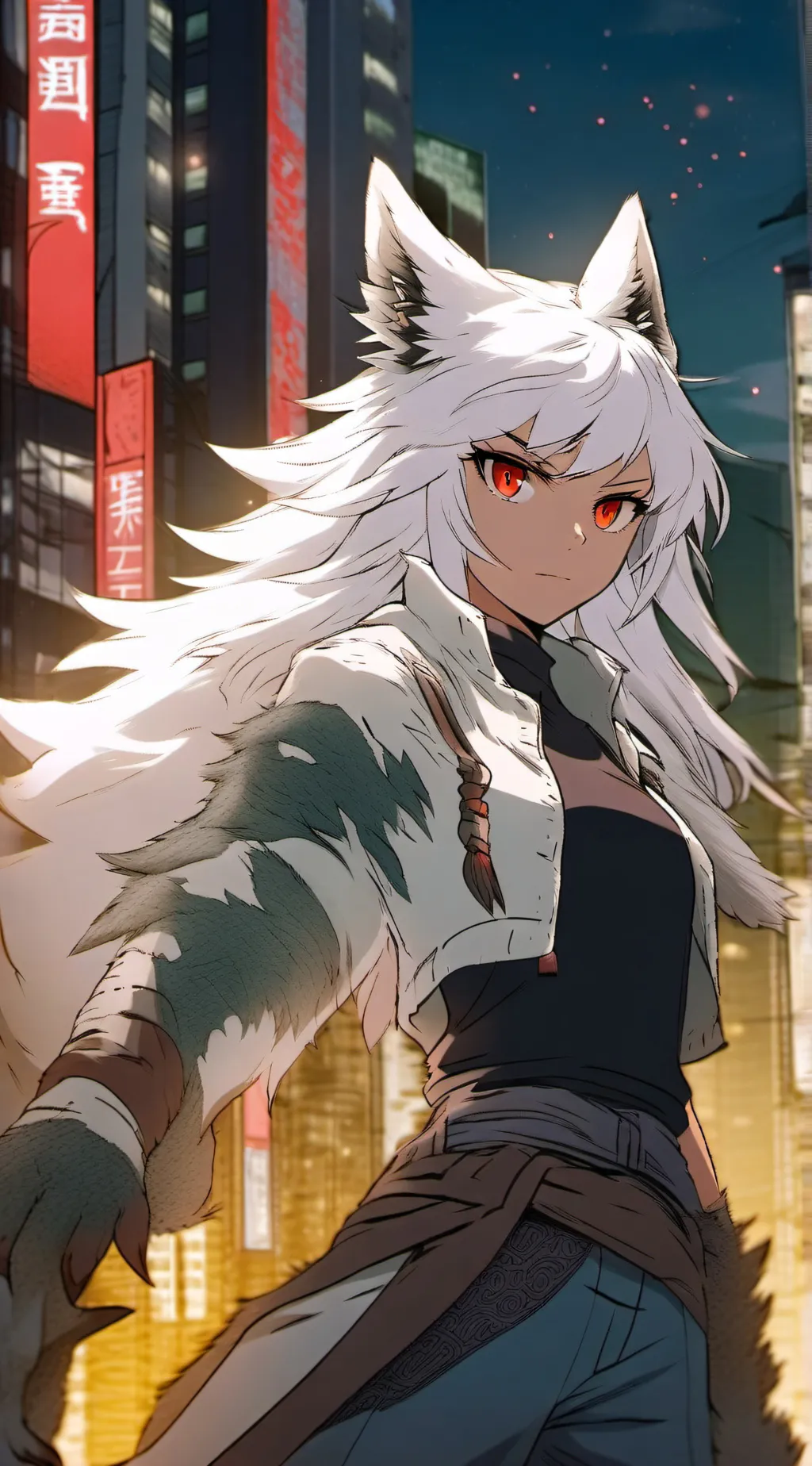 ai character: Wolfsar background