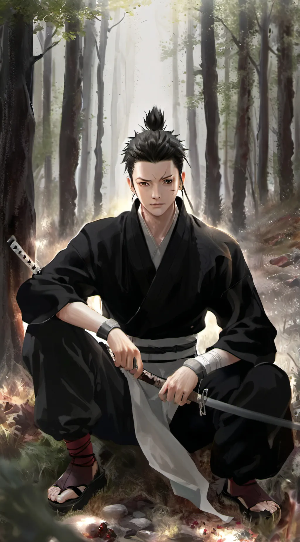 ai character: Shikamaru Nara background
