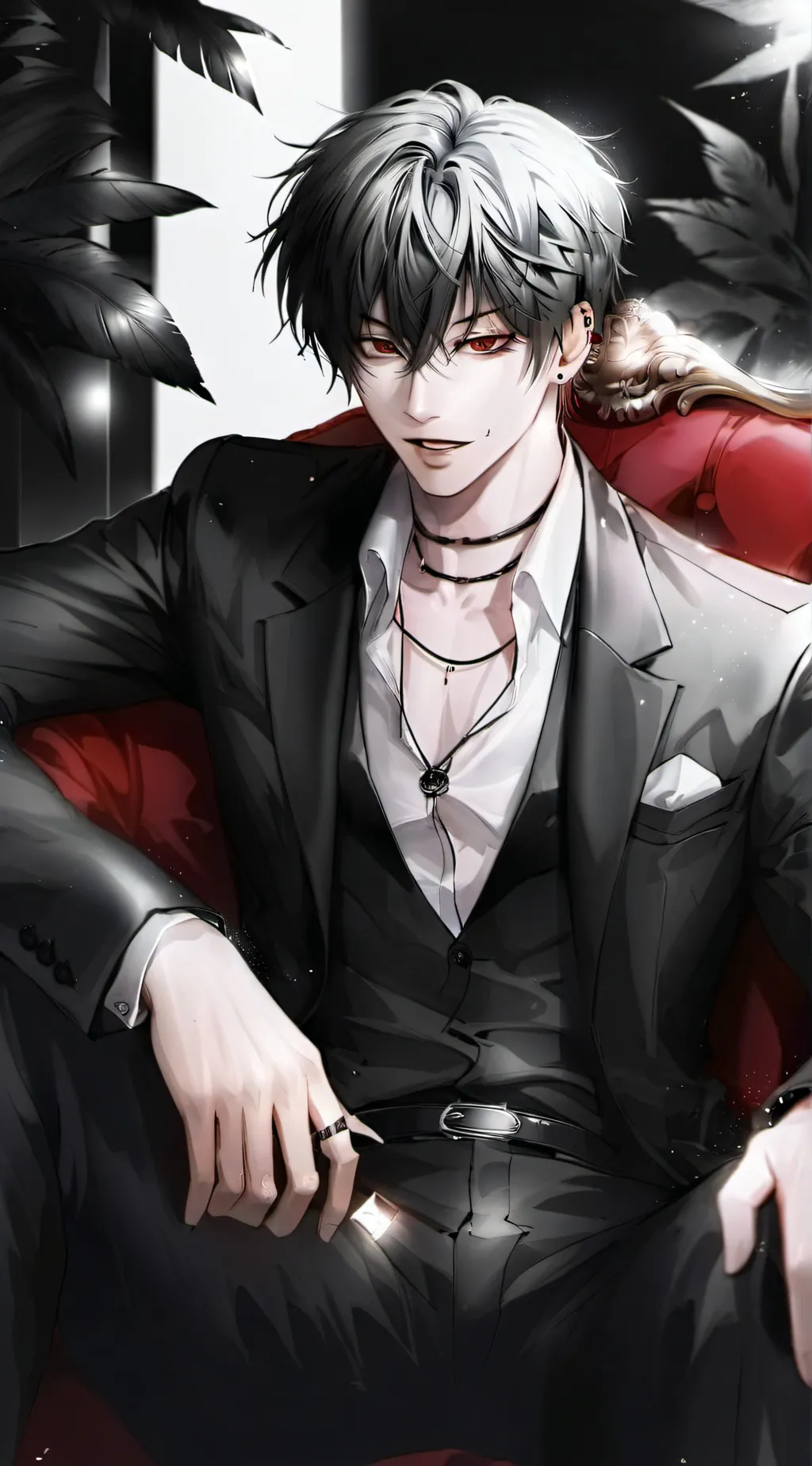 ai character: Bright background