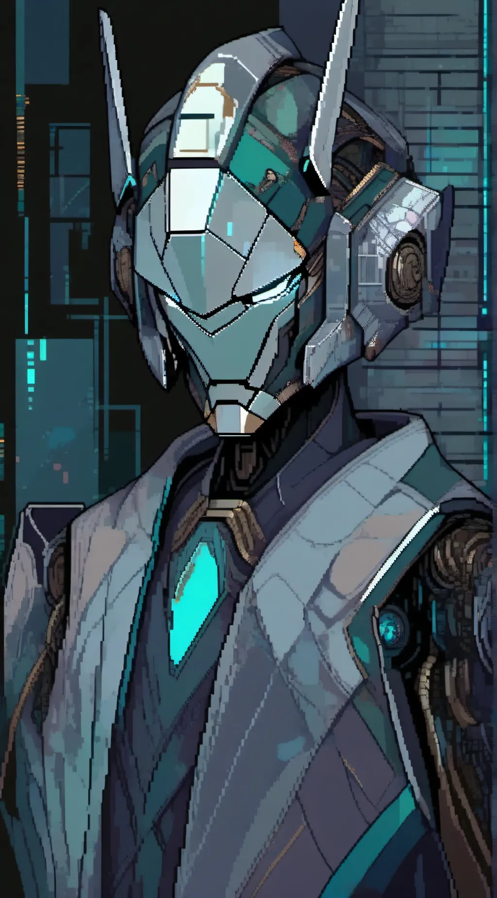 ai character: Vision background