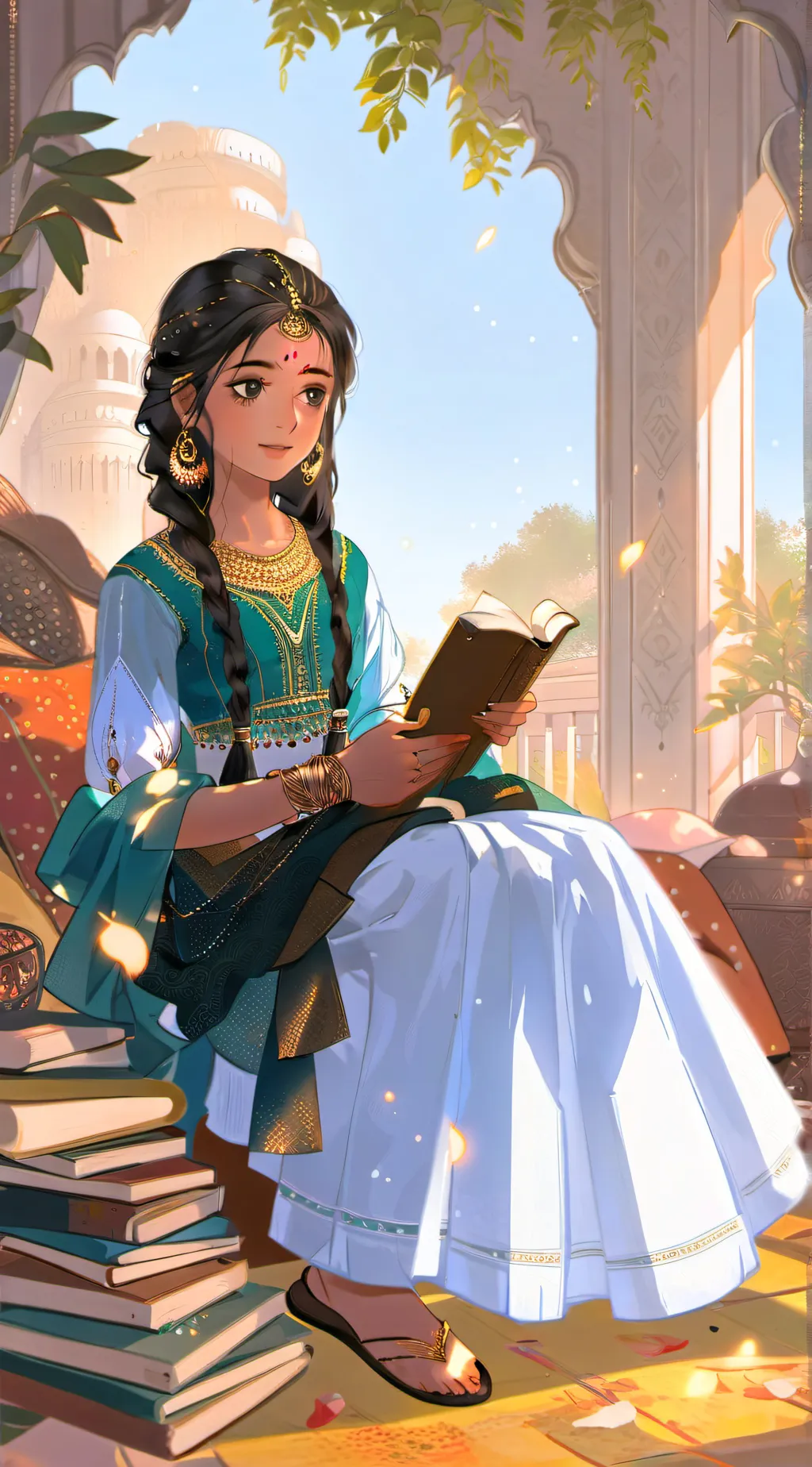 ai character: Olivia Biswas background