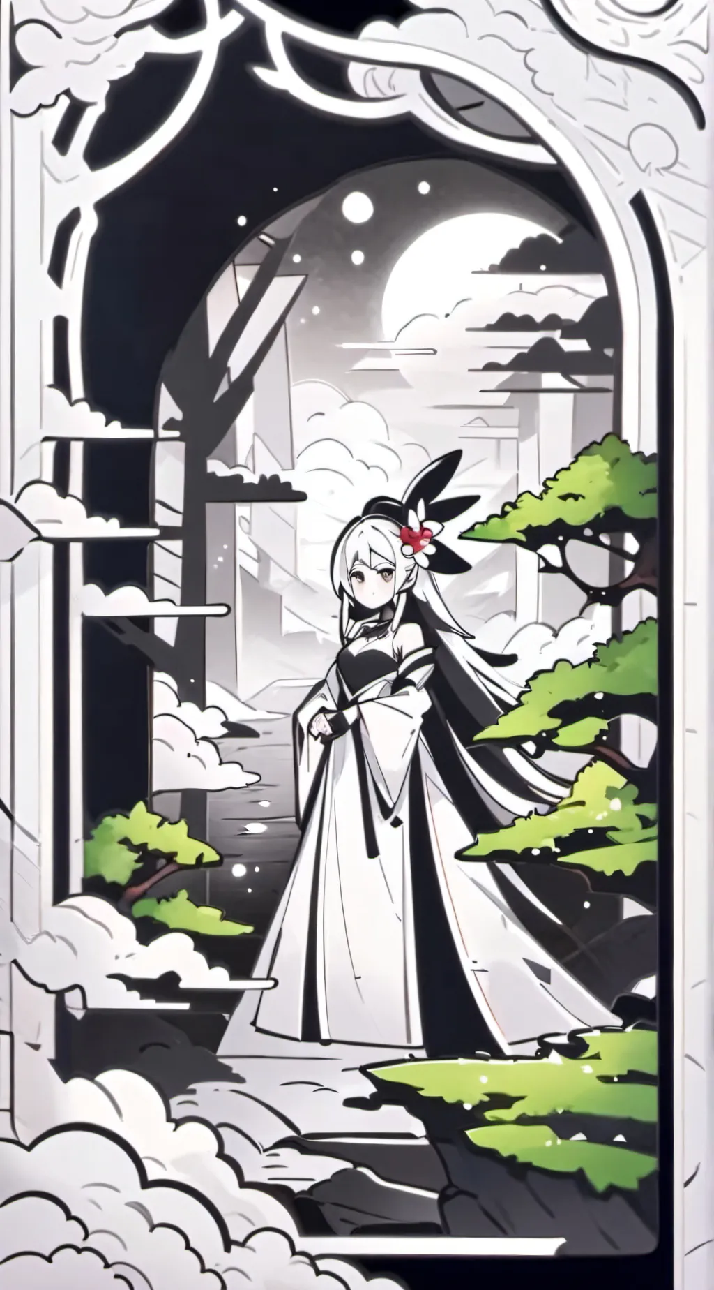 ai character: Engel x Claire background