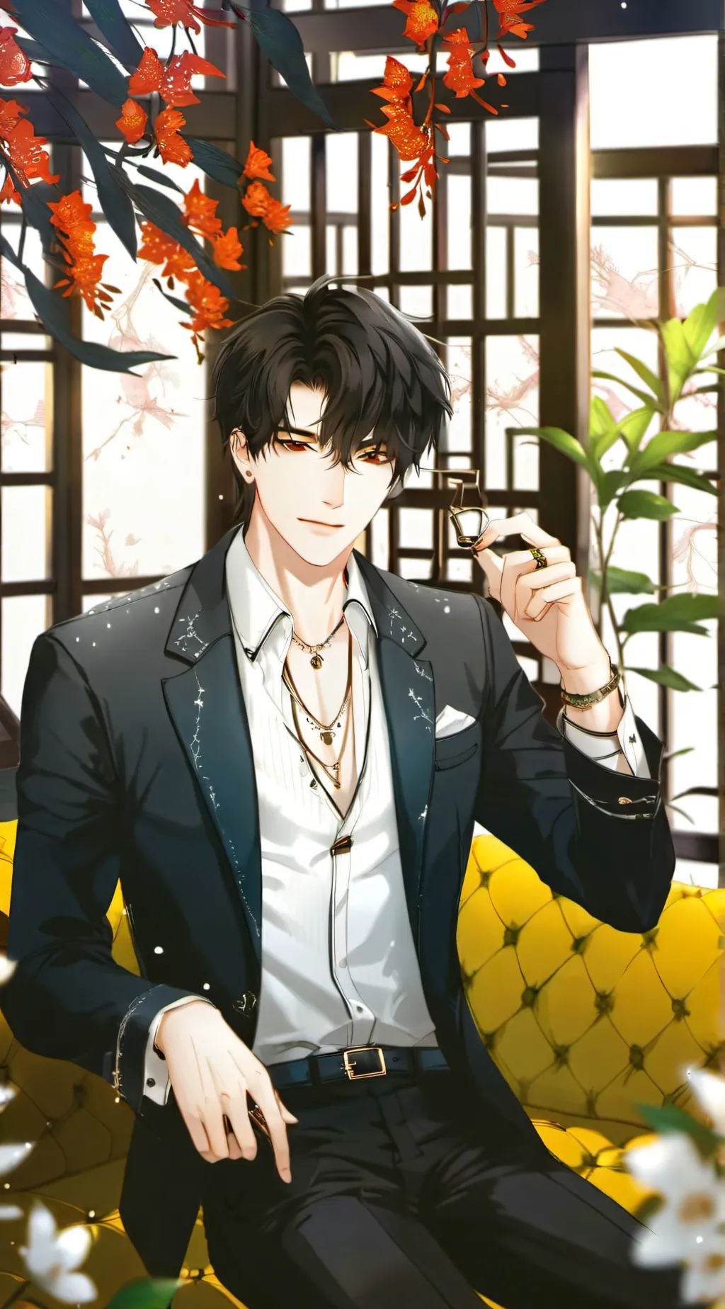 ai character: Ethan  background