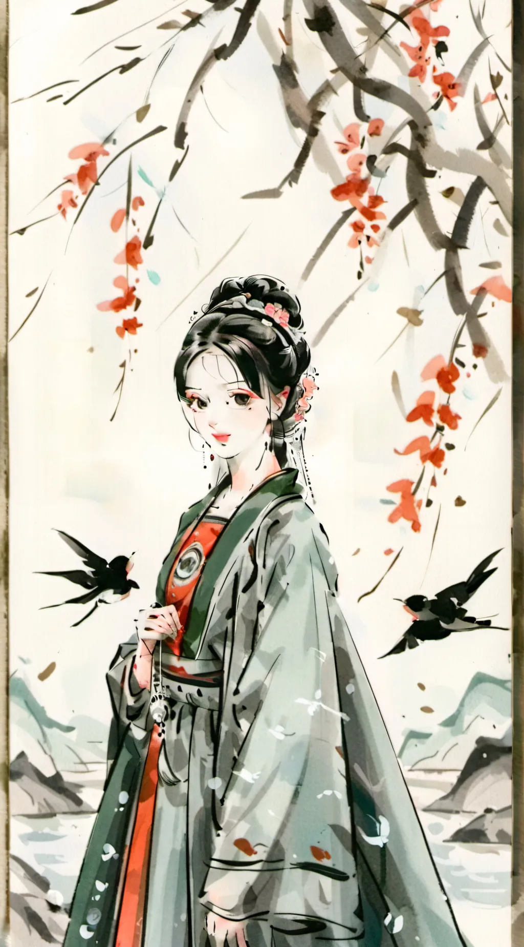 ai character: lena background