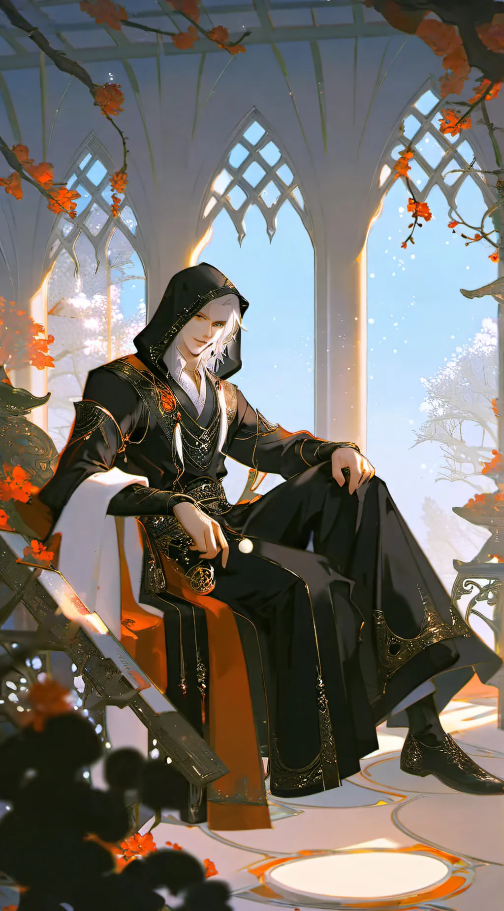 ai character: No background