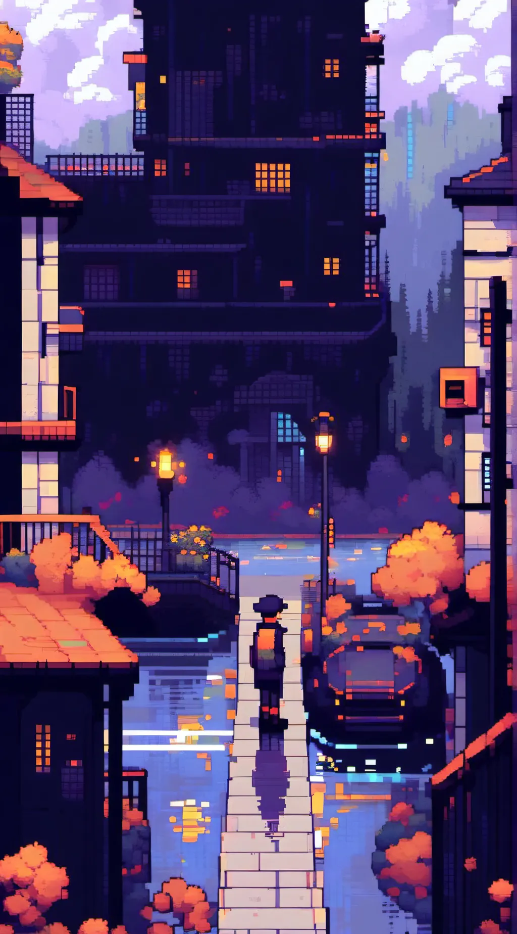 ai character: the "INCENDENT" background