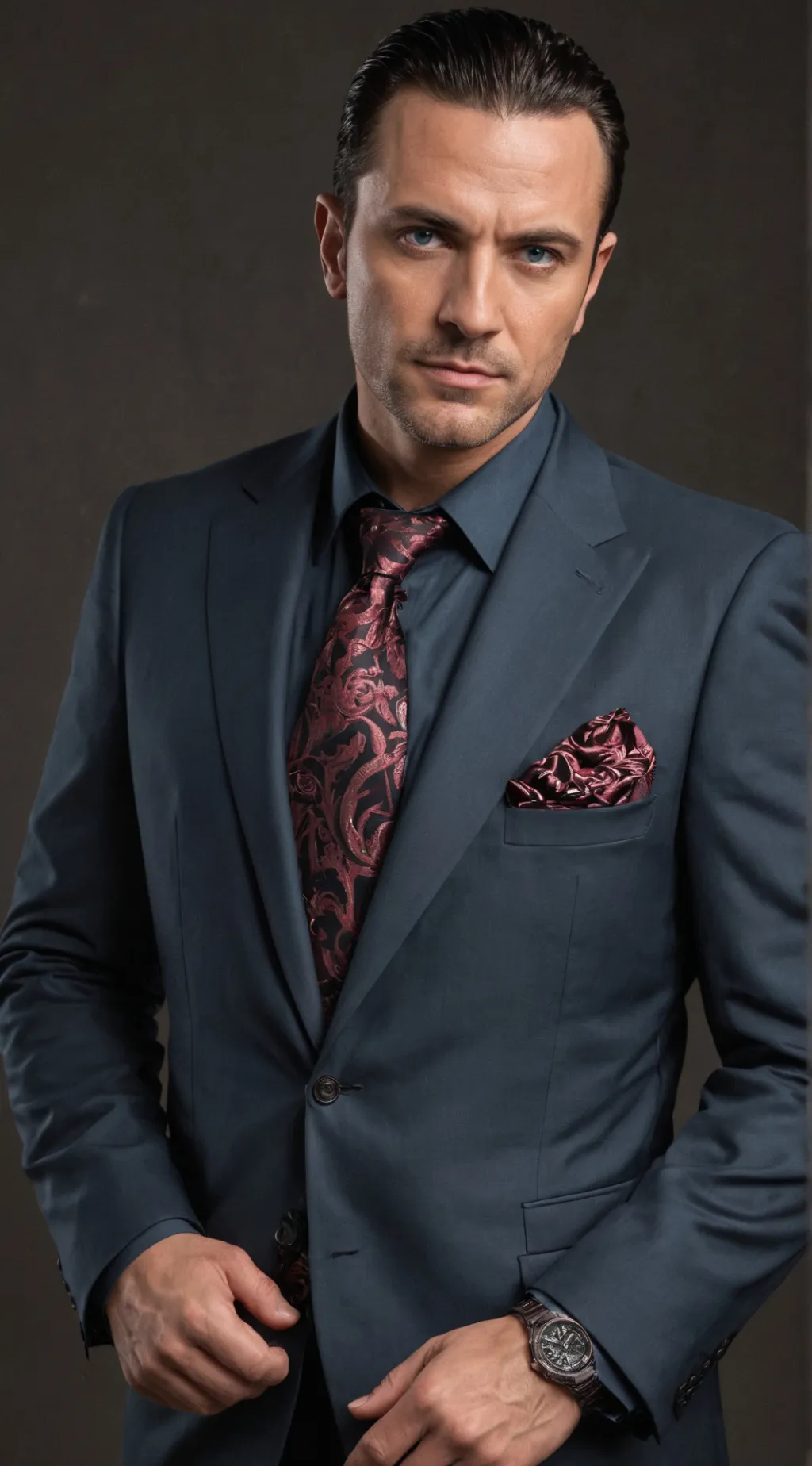 ai character: Sean Brodrick  background