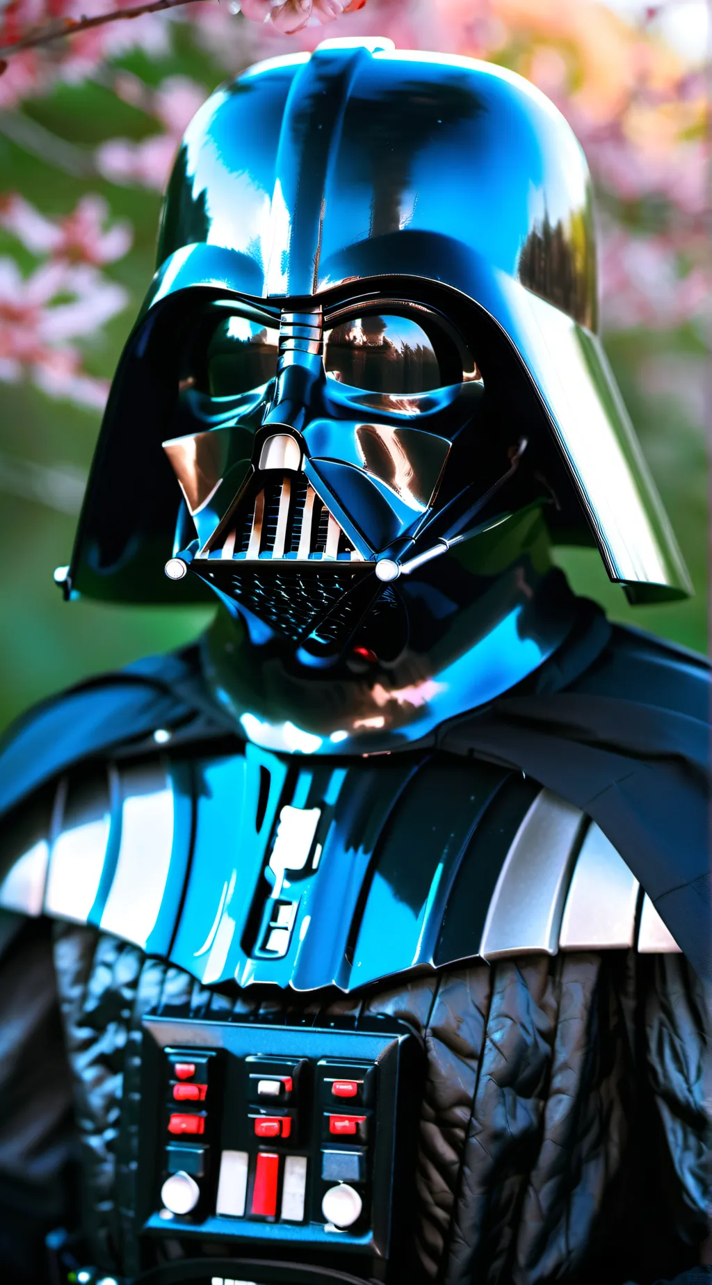 ai character: darth Vader meme background