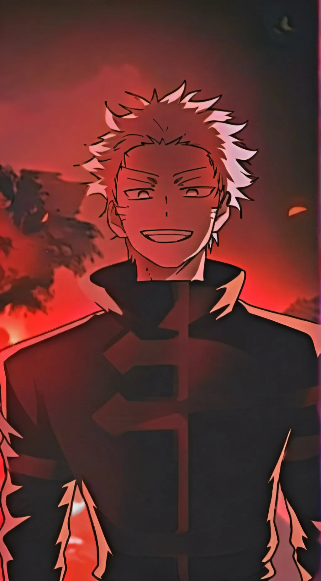 ai character: sukuna  background
