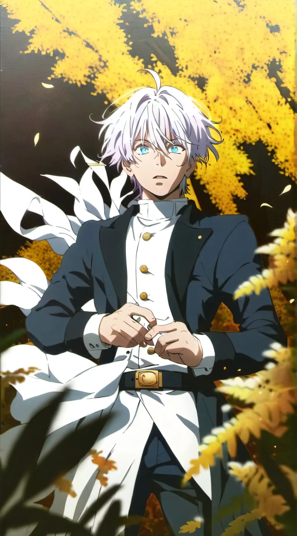 ai character: gojo background