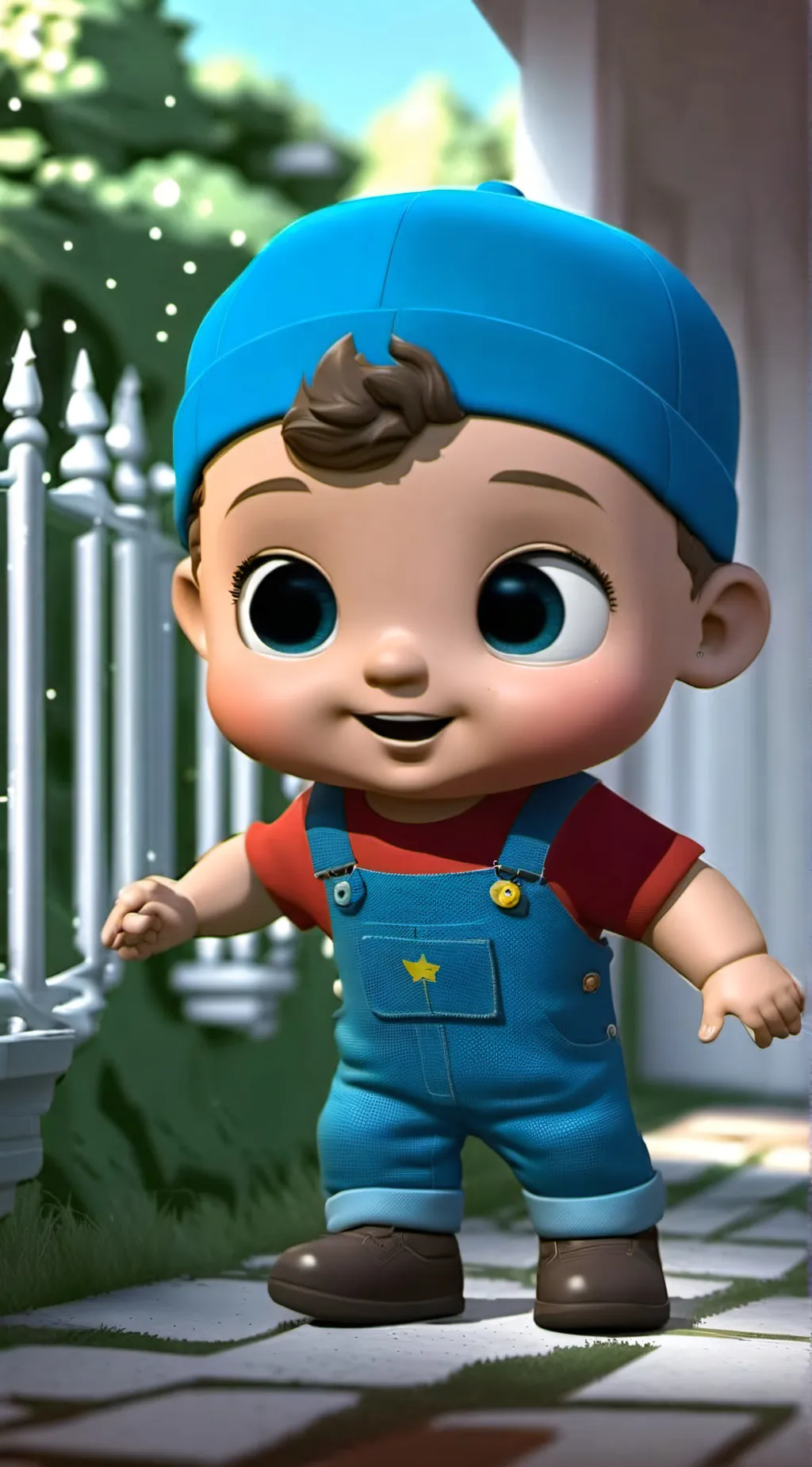 ai character: baby john background