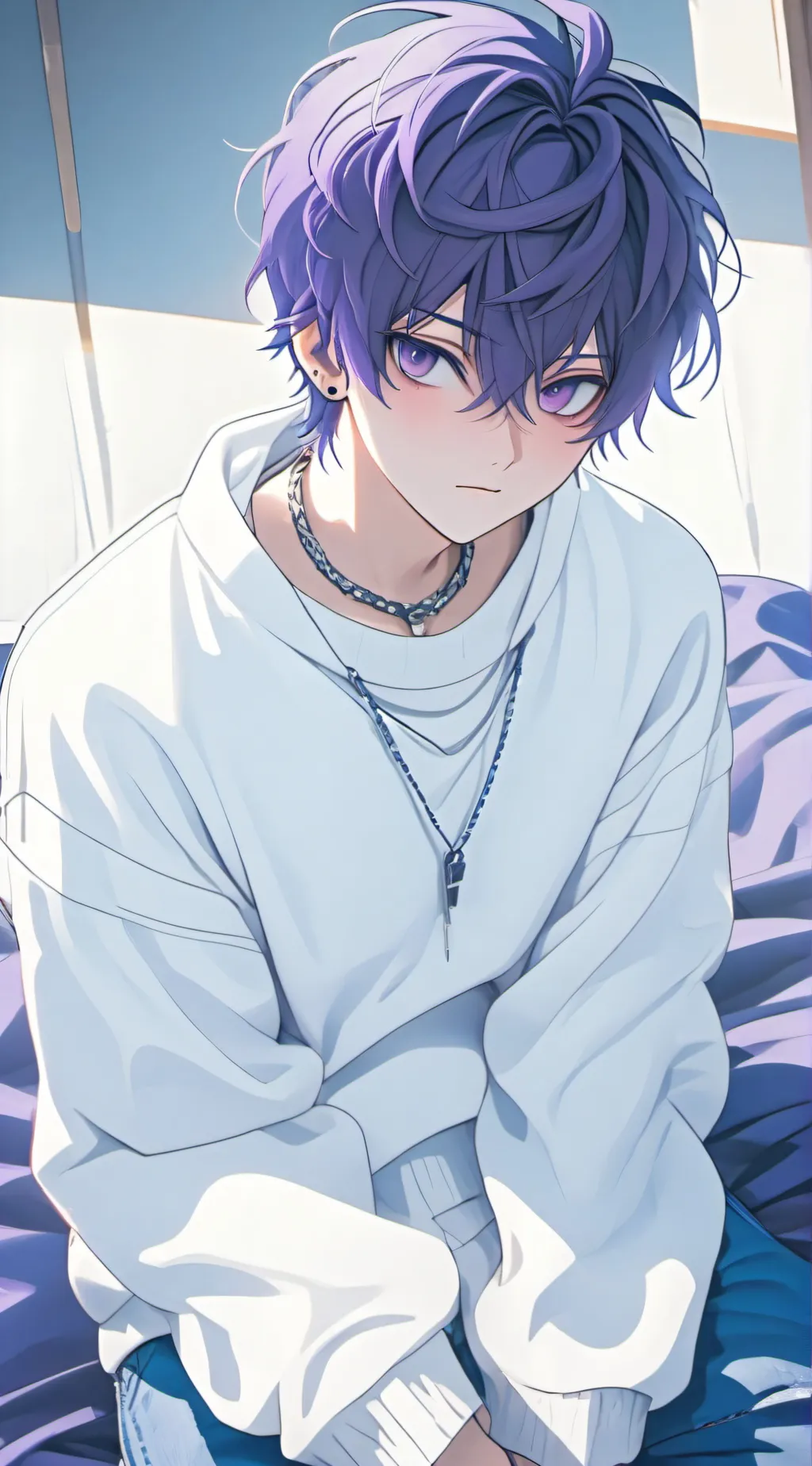 ai character: Yusei background
