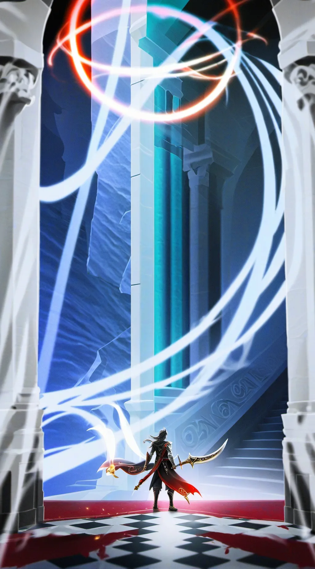ai character: Choose Your Path background