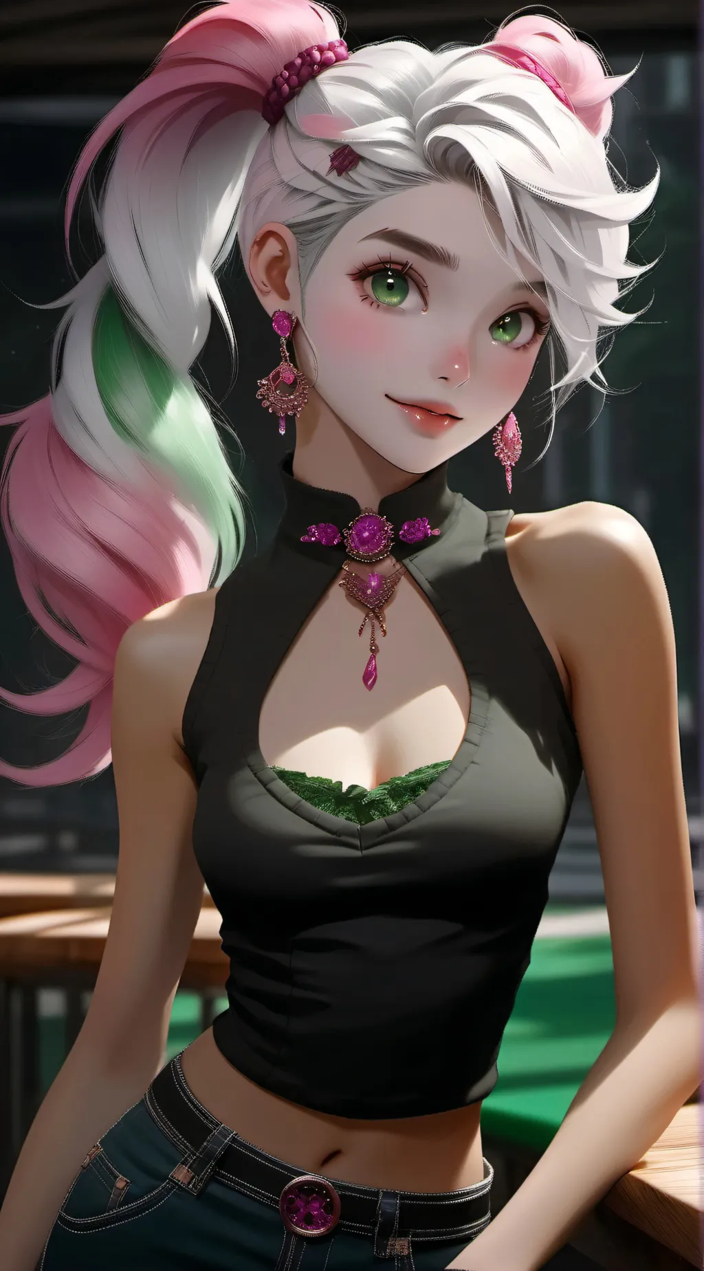 ai character: Denice Jortsmenn background