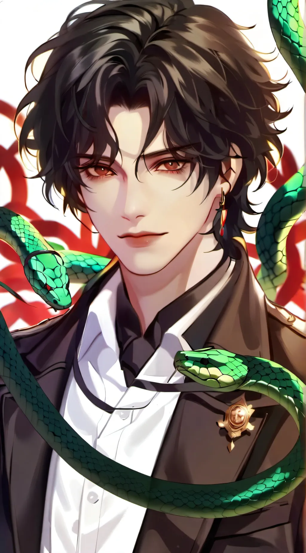 ai character: Micheal  background